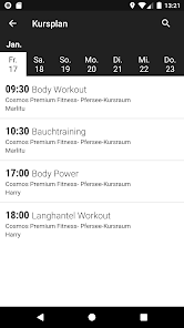 Captura 3 Cosmos Fitness android