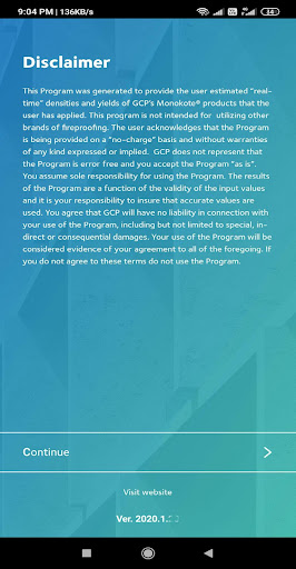 App screenshot