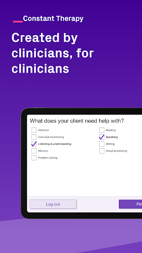 Constant Therapy Clinician screenshot 8