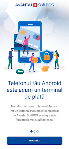Android application Avantaj SoftPOS screenshort