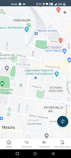 Android application Hubli Asset Management screenshort