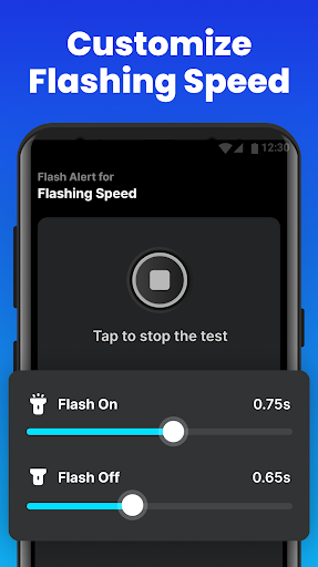 Screenshot of Flash Alert - Call & SMS