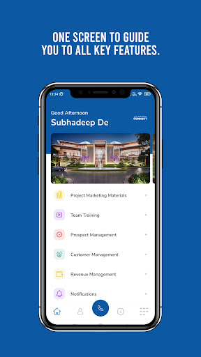 Android application Smartworld Connect screenshort