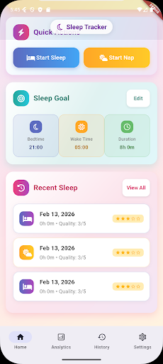 Sleep Time Tracker ekran görüntüsü