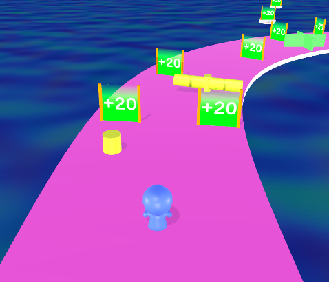 Man Run 3D Screen 3