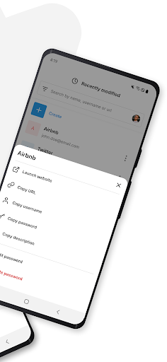 Passbolt - password manager Screen 2