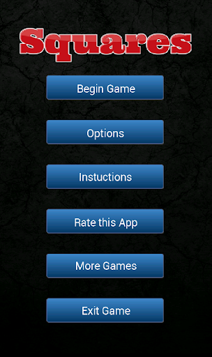 Android application Squares screenshort