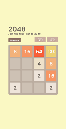 2048 - Merging Number Screen 2