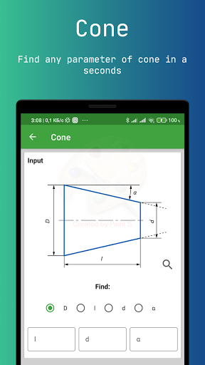 Thread Cutting & Calculators Screen 2