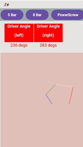 4 & 5 & 6 Bar Linkage & Gears Screen 3