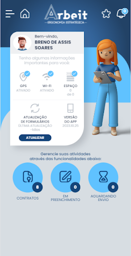 Arbeit - Inspect App Screen 3