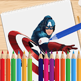 Coloring Avengers Books icon