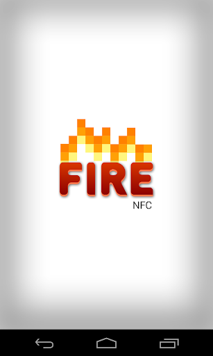 Android application Fire NFC Beta screenshort