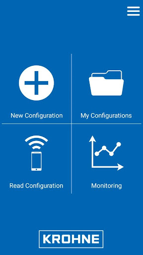 Android application OPTITEMP Connect screenshort