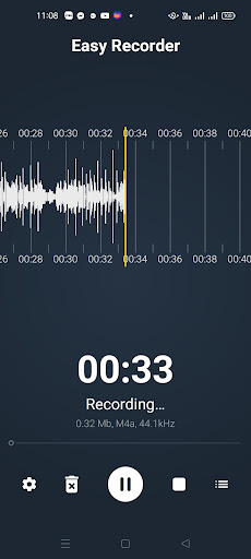 Android application Easy Recorder screenshort