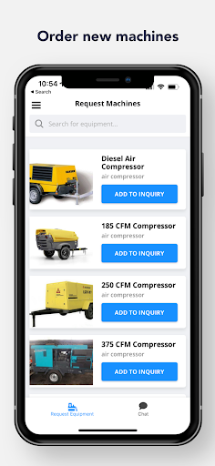Android application Tenderd Track screenshort