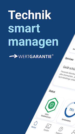 Android application TechManager screenshort