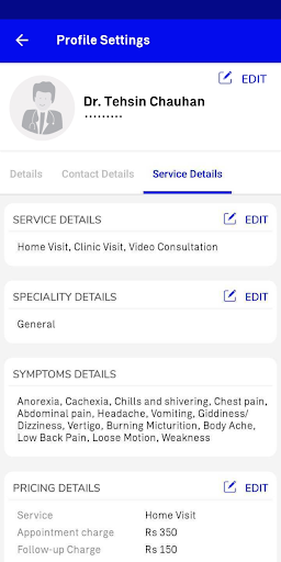 Aleaqmcure Doctor App Screen 3