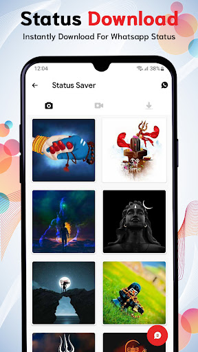 Full Screen Video Status Screen 3