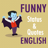 Funny English Status & Quotes icon