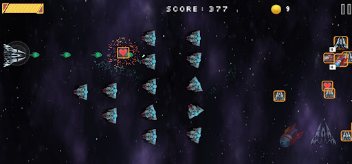 Space X : Alien Galaxy Attack Screen 2