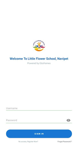 Android application Little Flower High School screenshort