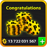 Coins for 8 ball pool prank icon