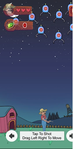 Android application Farmer Vs Aliens screenshort