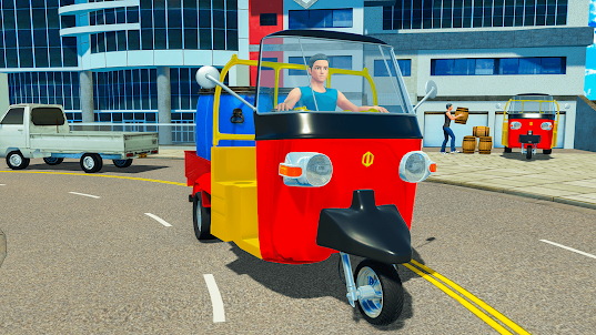 Auto Modern Rickshaw 3D Sim