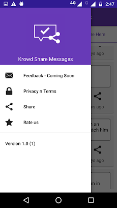 Krowd Share - WhatsApp, Messenger, WeChat, Hike ..のおすすめ画像4