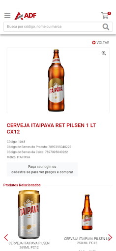 ADF Bebidas Screen 3