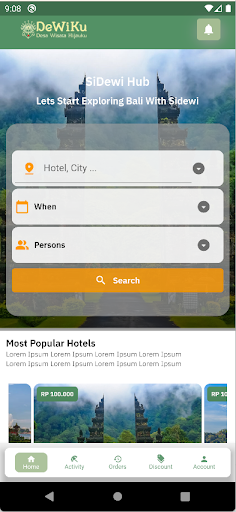 Android application DeWiKu screenshort