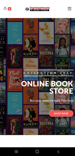 Android application E-book Store screenshort