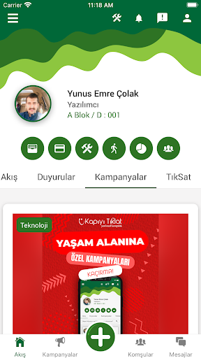 Kapıyı Tıklat: HBA Yönetim Screen 3