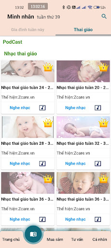 Android application Zcare screenshort