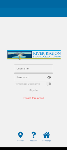 Android application River Region FCU screenshort