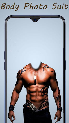 Android application Muscular Man Body Photo Suit screenshort