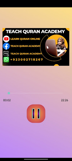 Surah Qasas Audio Screen 3