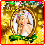New Year Photo Frame 2018 icon