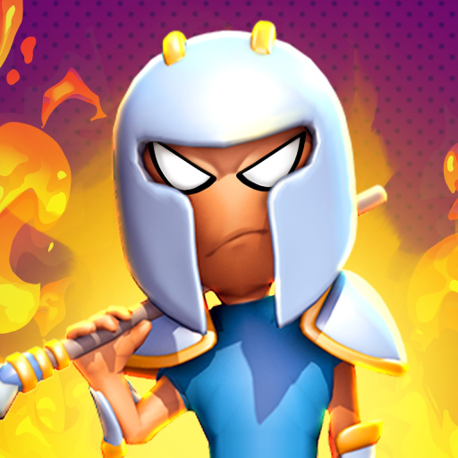 Great Battle:humans vs trolls. logo