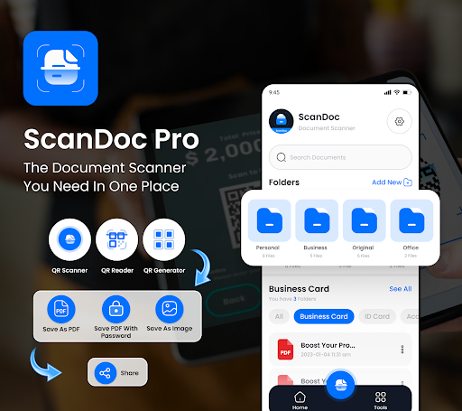 PDF Scanner QR Generator OCR - Productivity - apps