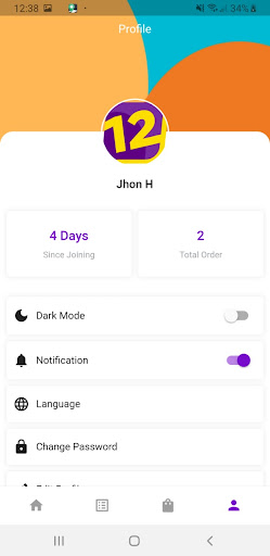 12min- Delivery App Screen 2