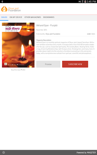 Android application Akhand Gyan - Punjabi screenshort