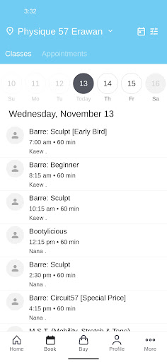 Physique 57 Bangkok Screenshot 2 - AppWisp.com