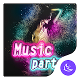 Music-APUS Launcher theme icon