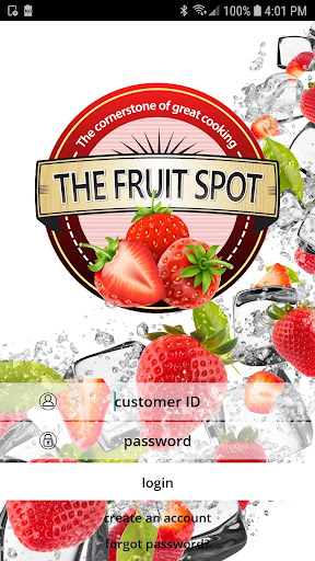 Android application The Fruit Spot screenshort