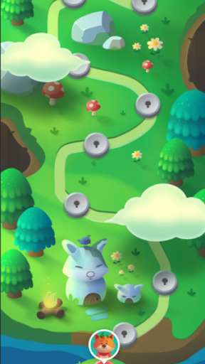 Android application Fun Bear Shoot - Puzzle Game screenshort