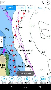Walensee GPS Seekarten Screenshot