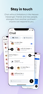 Heaven Messenger - chat, map