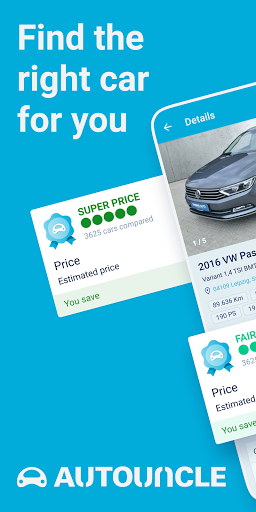 Screenshot of AutoUncle: Search used cars